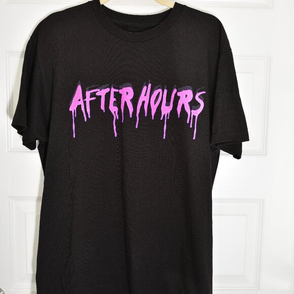 The Weeknd x Vlone After Hours Acid Drip Tee Size L